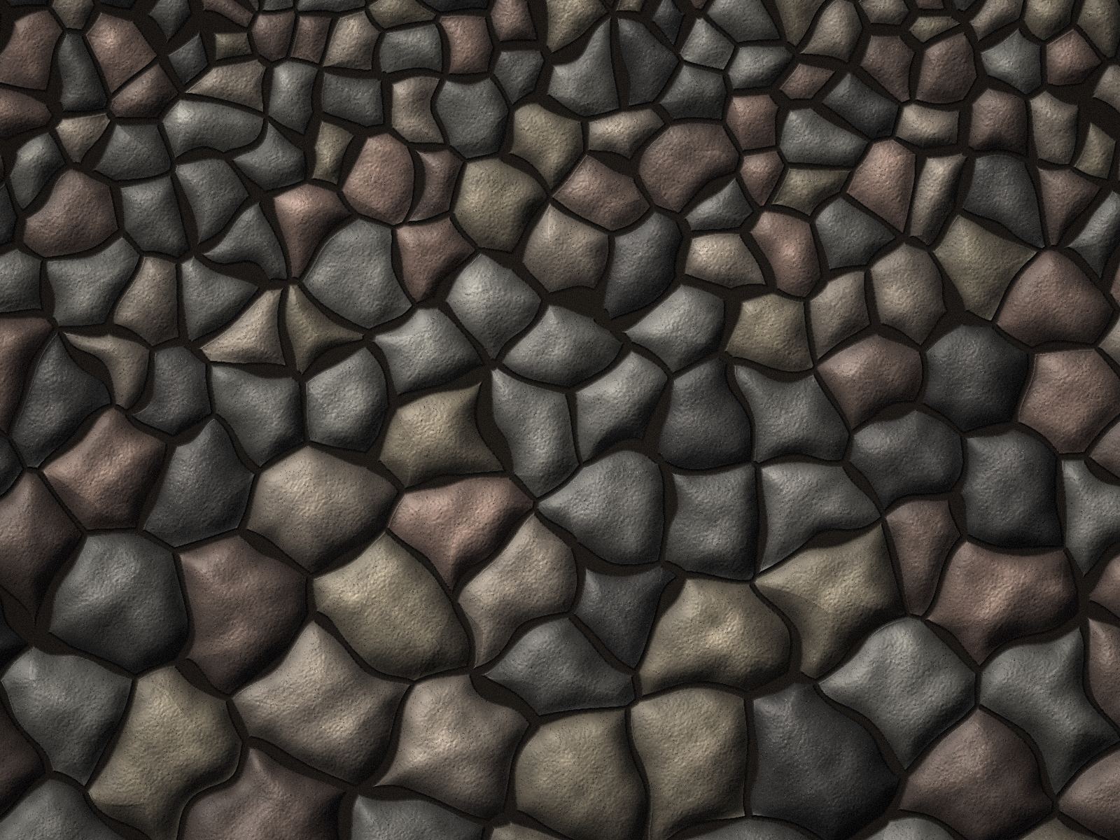 Stone walling and paving at a business park entrance